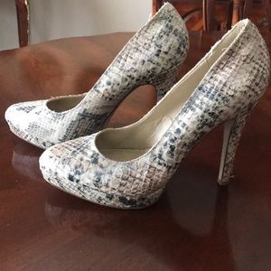 Aldo snakeskin heels